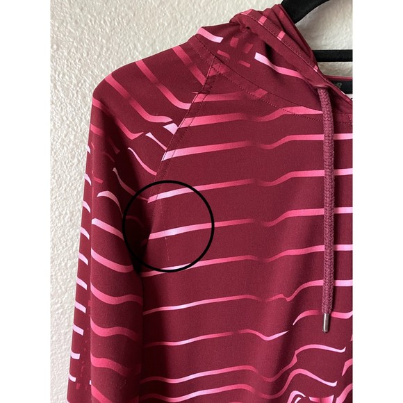 Heidi Klum for New Balance Printed Zip Front Hoodie Bomber Jacket - Picture 10 of 12